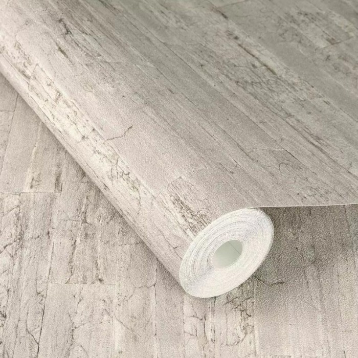 Papel Pintado tablero madera beige - Rasch Curiosity 537024