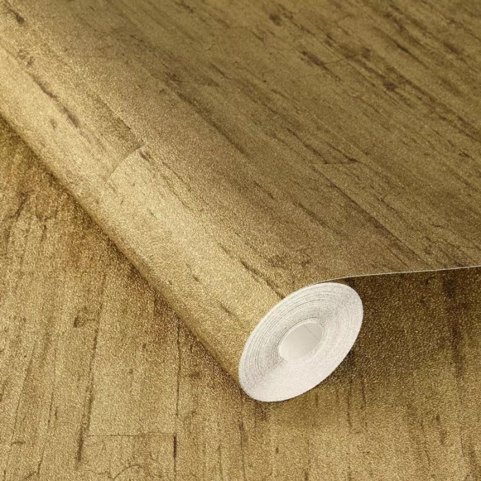 Rasch|Papier peint imitation planches bois doré|Imitation Bois