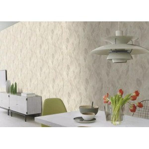 Casadeco|Beige muslin fabric wallpaper with texture|Beige 2
