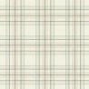 Rasch|Papel Pintado cuadros escoceses blanco y verde|Cuadros