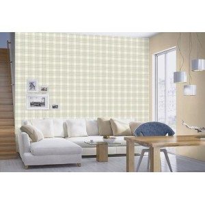 Papeldecor|Vliestapete Aquarell Karomuster bunt|Karos 2
