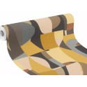 Rasch|Wallpaper retro yellow vintage style|Retro