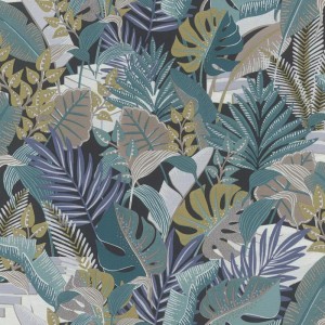 Borastapeter|Papier peint fleurs gros bourgeons verts|Papier Peint