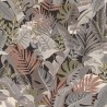 Rasch|Wallpaper tropical exotic leaves grey tones|Wallpaper