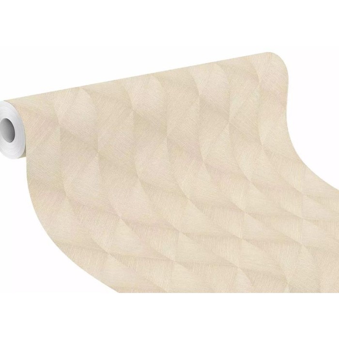 Rasch|Papel pintado bambú 3D beige con efecto decorativo|Papel Pintado