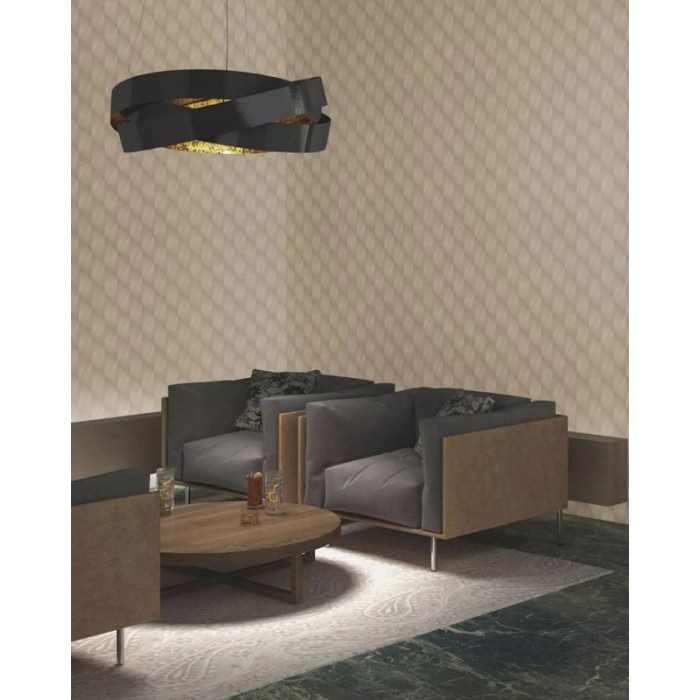 Papel pintado bambú 3D marrón cálido y moderno - Rasch Tropical House 687934