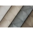 Rasch|Papier peint fibre bambou 3D brun chaud moderne|Papier Peint
