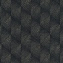 Rasch|Wallpaper 3D bamboo fibre black and gold elegant|Wallpaper