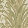 Grandeco|Papier peint floral feuilles de cumaru vert|Papier Peint