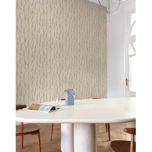 Papeldecor|Papier peint damas bleu, pour salon classique moderne|Papier Peint 2