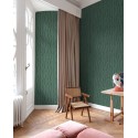 Grandeco|Papel pintado hojas tropicales cumarú verde|Moderno