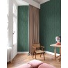 Grandeco|Papel pintado hojas tropicales cumarú verde|Moderno