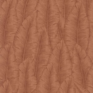 Grandeco|Papel pintado hojas tropicales cumarú verde|Moderno
