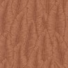 Grandeco|Tropical cumaru leaves red wallpaper|Modern