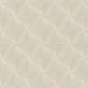 Grandeco|Carved wood geometric beige wallpaper|Wallpaper