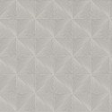 Grandeco|Carved wood geometric gray wallpaper|Rhombus