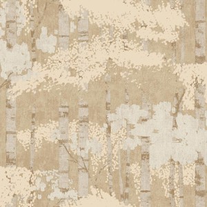 Borastapeter|Papier peint floral Dagmar beige gris neutre oiseaux|Papier Peint