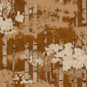 Grandeco|Landschaftswald terracotta Tapete|Skandinavisch
