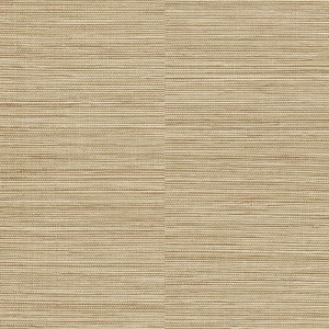 Caselio|Textil-Effekt-Tapete in Beige|Raffiaimitation
