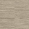 Grandeco|Rafiar-Effekt Rohr mausbeige Tapete|Raffiaimitation