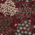Grandeco|Orientalische japanische Blumen rot Tapete|Modern
