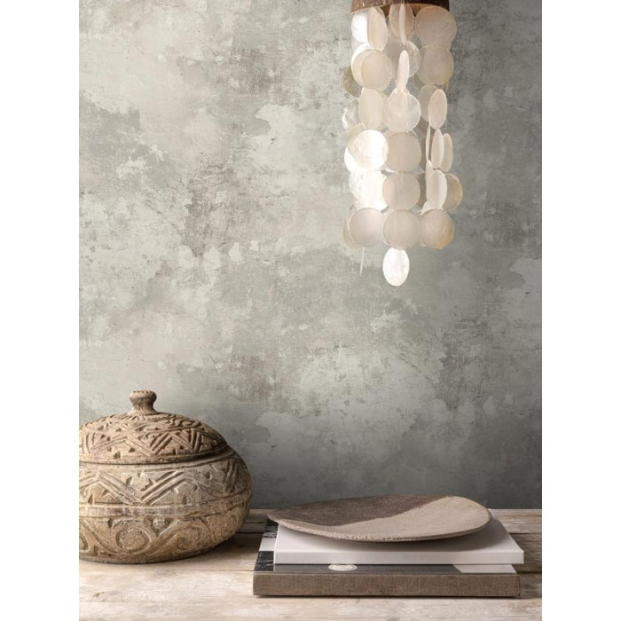 Grandeco|Papel pintado estilo industrial hormigón gris|Imitacion Hormigón