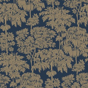 Grandeco|Tropical jungle green wallpaper|Tropical