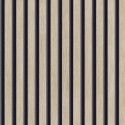 Grandeco|3D wooden strips beige wallpaper|Wood Imitation