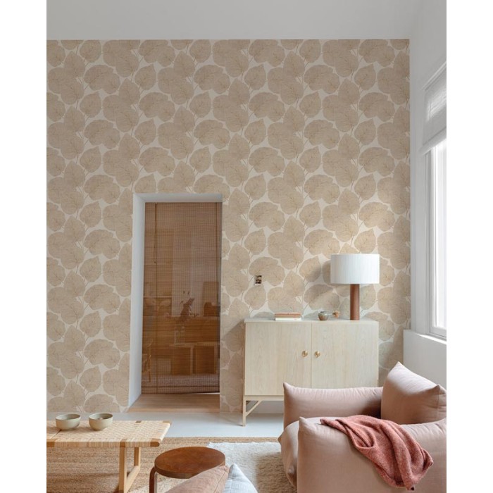 Grandeco|Papel pintado plantas tropicales hojas grandes verde|Moderno