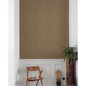 Grandeco|Papier peint lames bois 3D beige|Imitation Bois 2