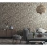 Marburg|Wallpaper large tropical grey leaves|Wallpaper