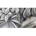 Marburg|Papier Peint grandes feuilles tropicales gris|Papier Peint