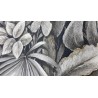 Marburg|Wallpaper large tropical grey leaves|Wallpaper