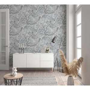 Marburg|Papier peint rayures à pois style moderne blanc crème|Papier Peint 2