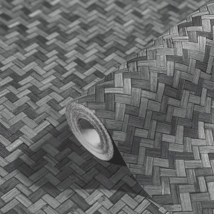 Marburg|Wallpaper bamboo fiber beige brown wicker effect|Raffia Imitation