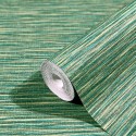 Marburg|Handwoven wicker wallpaper with natural raffia fiber in green|Raffia Imitation