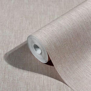 Rasch|Wallpaper elegant light gray linen|Solid Colors