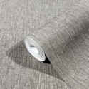Marburg|Wallpaper dark gray linen effect texture|Fabric Imitation