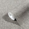 Marburg|Wallpaper dark gray linen effect texture|Fabric Imitation