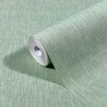 Marburg|Wallpaper green linen-effect texture|Wallpaper