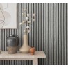 Marburg|Wallpaper gray wood slat panel|Wood Imitation