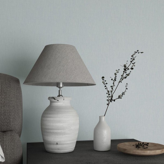 Marburg|Wallpaper textile with light blue linen effect|Wallpaper