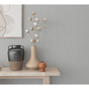 Marburg|Papier Peint textile effet lin marron camel|Imitation Tissu 2