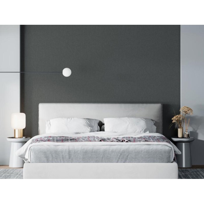 Marburg|Dark gray linen-effect textile wallpaper|Fabric Imitation