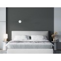 Marburg|Papier Peint textile effet lin gris foncé|Imitation Tissu