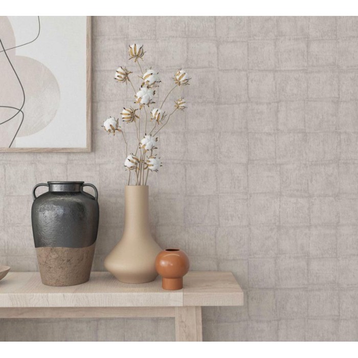 Marburg|Tapete mit einem rosagrauen Zement- oder Betoneffekt|Tapeten