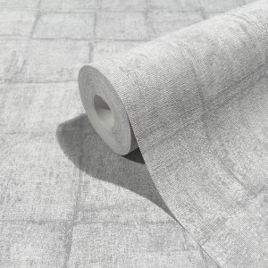 Papeldecor|Glanz-Tapete in Tweedstoff-Optik|Tapeten