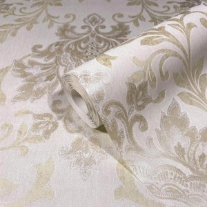 Papeldecor|Green damask ornaments modern Art Deco style wallpaper|Wallpaper 2