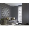 Marburg|Wallpaper black and gold damask with ornaments|Damask