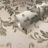 Marburg|Papier peint ornemental style damas beige|Damas
